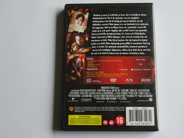Taking Lives - Angelina Jolie (DVD)