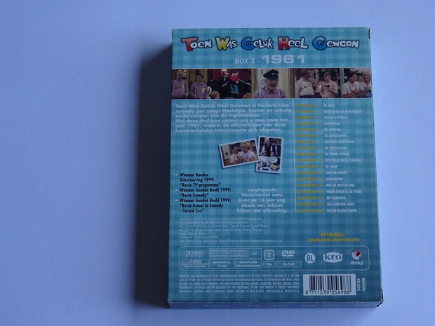 Toen was Geluk heel Gewoon - 1961 / box 3 (3 DVD)