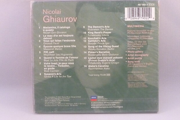Nicolai Ghiarov - The Singers (Nieuw)