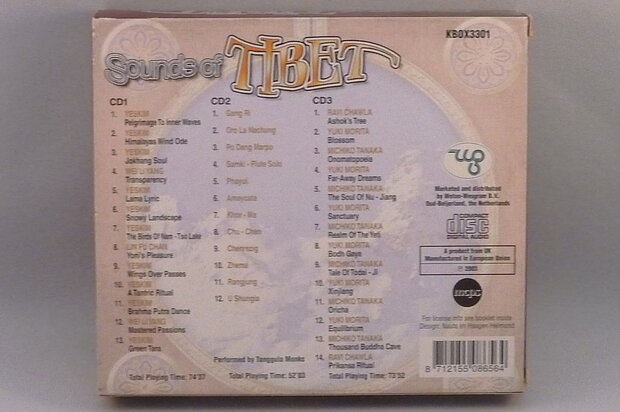 Sounds of Tibet - 3 CD