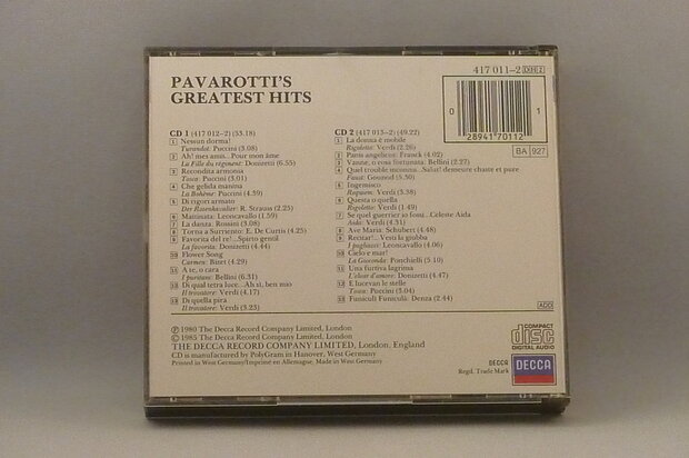 Pavarotti's - Greatest Hits (2CD)