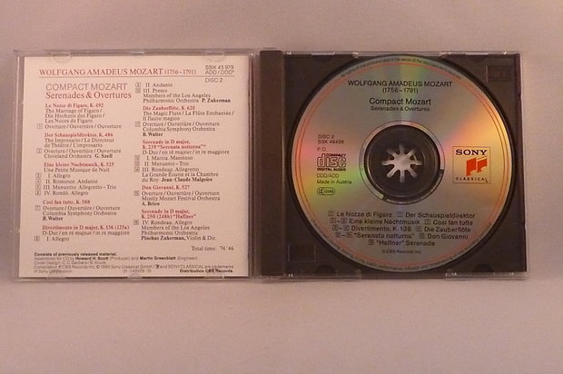 Mozart - Serenades & Overtures (Compact Mozart)