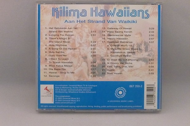 Kilima Hawaiians - Aan het strand van Waikiki