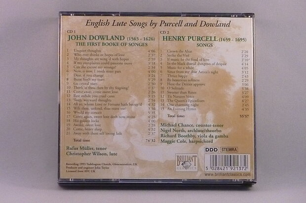 Awake, sweet love - English Lute Songs by Purcell and Dowland
