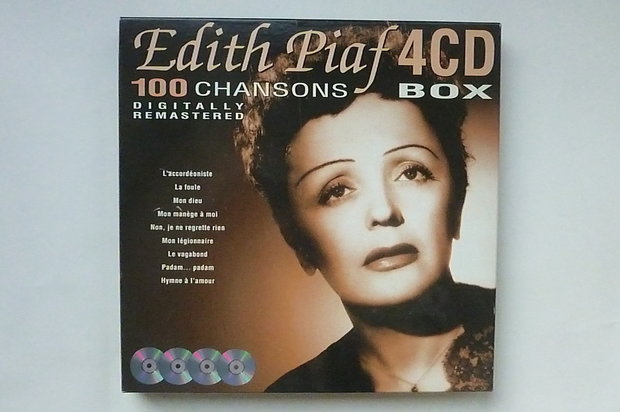 Edith Piaf - 100 Chansons 4 CD Box