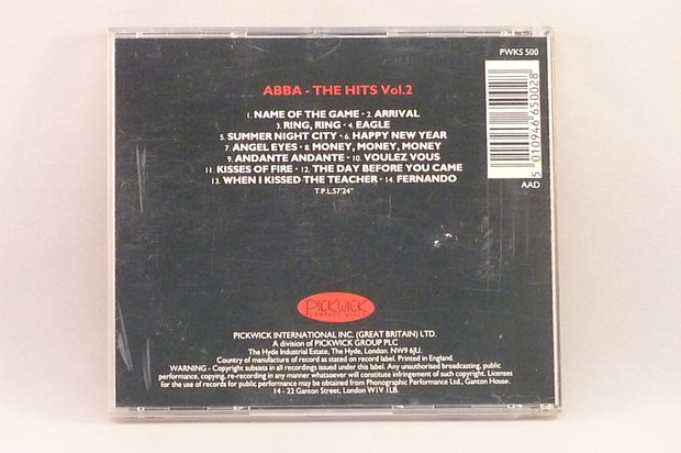 Abba - The Hits 2