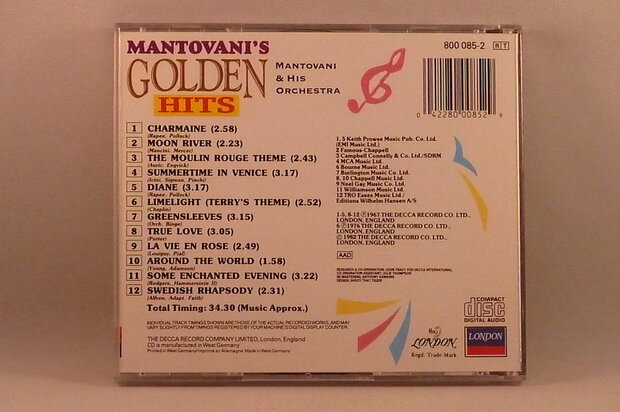 Mantovani - Golden Hits 