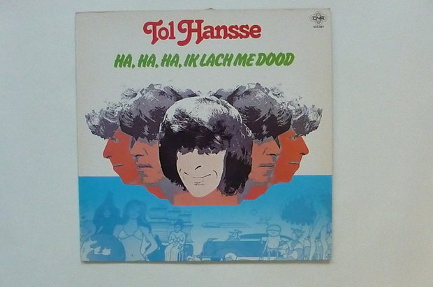 Tol Hansse - Ha,ha,ha Ik lach me dood (LP)