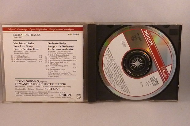 Richard Strauss - Vier Letzte Lieder / Jessye Norman