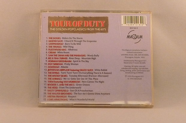 Tour of Duty - The Golden Popclassics from the 60's