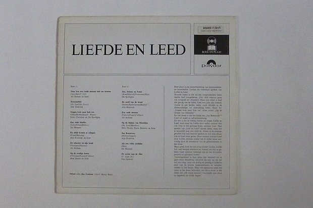 Liefde en Leed (LP)