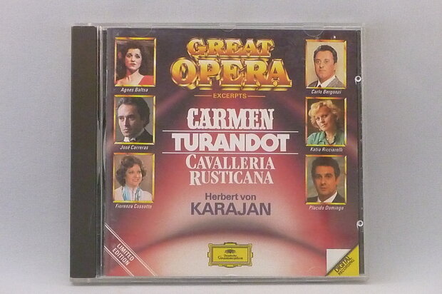 Herbert von Karajan - Carmen, Turandot, Cavalleria Rusticana