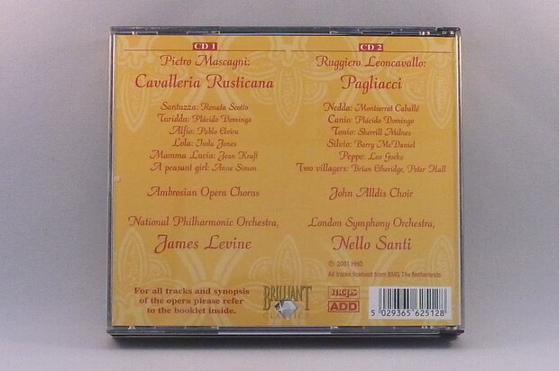 Mascagni - Cavalleria Rusticana / James Levine