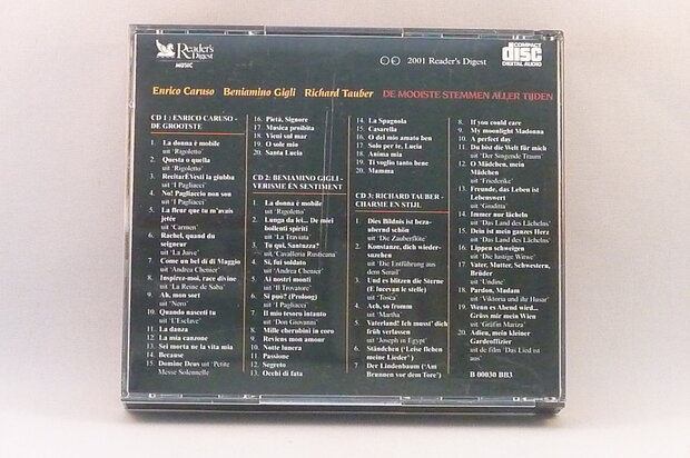 De Mooiste Stemmen Aller Tijden (3 CD)