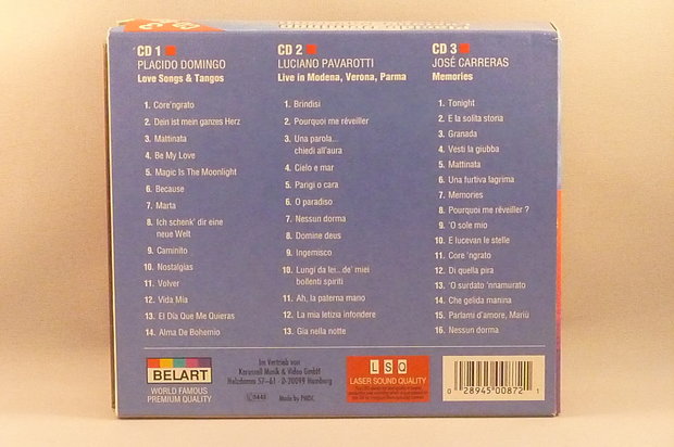 Pavarotti / Carreras / Domingo (3 CD)
