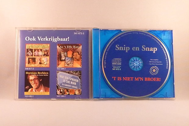 Snip & Snap - 't is niet m'n Broer!