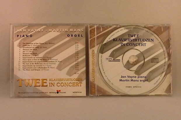 Jan Vayne / Martin Mans - Twee Klaviervirtuozen in Concert