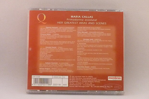 Maria Callas - Primadonna assoluta! (4 CD)