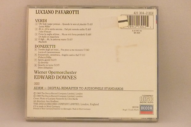 Luciano Pavarotti - Verdi / Donizetti