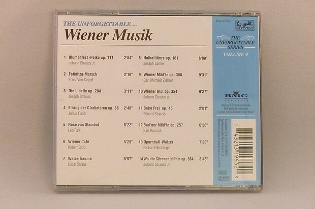 The Unforgettable Series Wiener Musik - volume 9