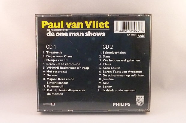 Paul van Vliet - De One Man Shows (2 CD)