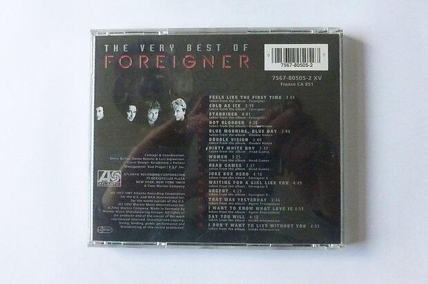 Foreigner - The very best of