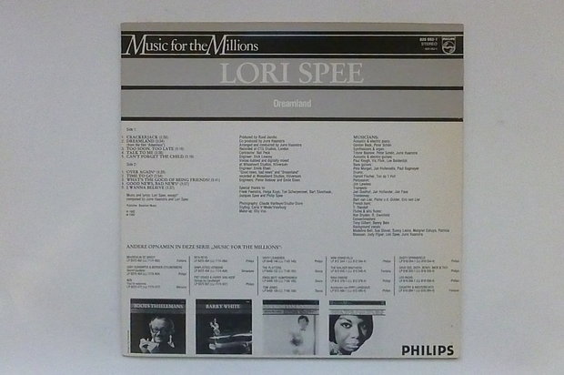 Lori Spee - Dreamland (LP)