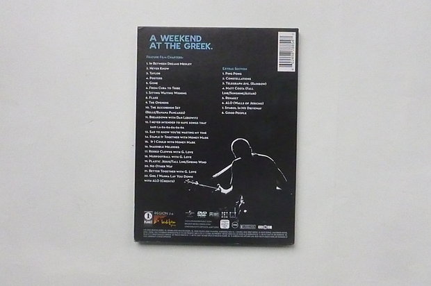 Jack Johnson - A Weekend at the Greek (DVD)