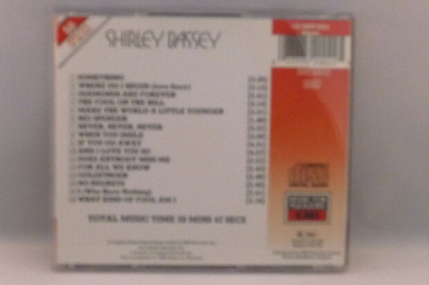 Shirley Bassey - The Singles