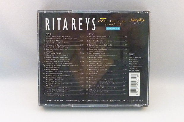 Rita Reys - The American Songbook (2 CD)