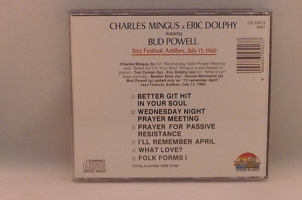 Charles Mingus & Eric Dolphy - Giants of Jazz