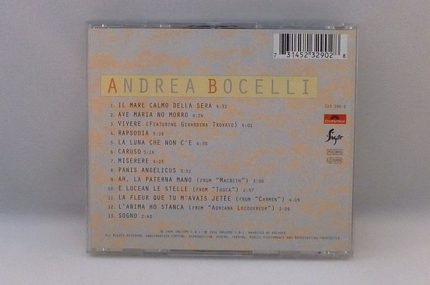 Andrea Bocelli - Il mare calmo della sera