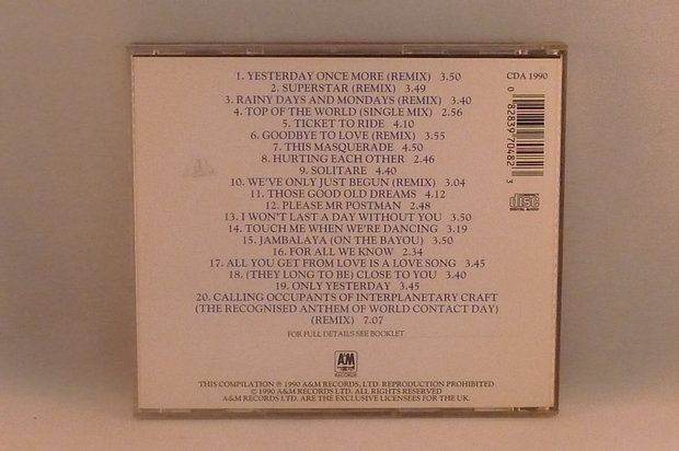 Carpenters - Only Yesterday