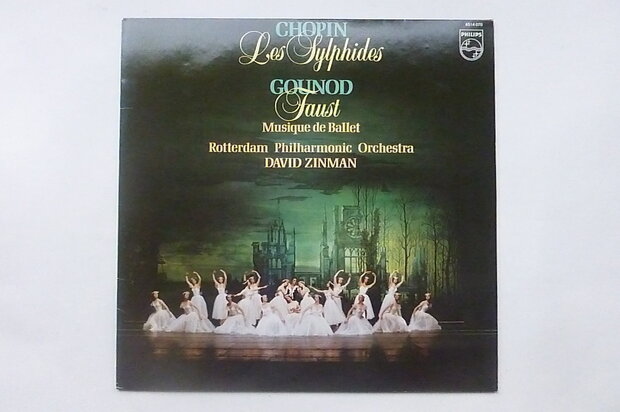 Chopin - Les Sylphides / Rotterdam Philharmonic Orchestra David Zinman (LP)