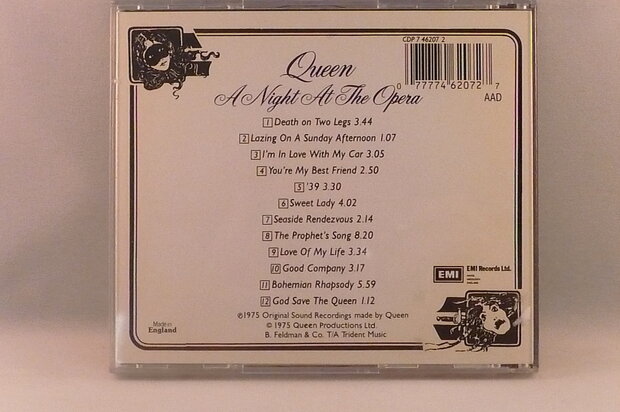 Queen - A Night At The Opera (england)