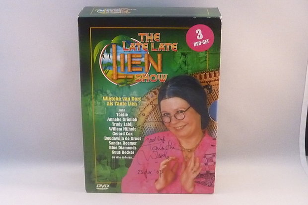 The Late Lien Show - Wieteke van Dort als Tante Lien (gesigneerd) 3 DVD