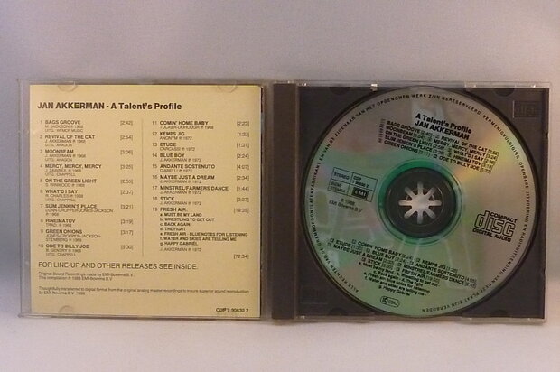 Jan Akkerman - A Talent's Profile