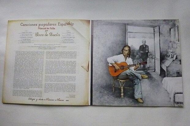 Paco de Lucia - Plays Manuel de Falla (LP)