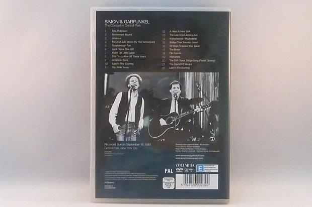 Simon & Garfunkel - The Concert in Central Park (DVD)