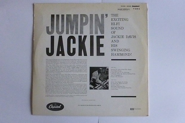 Jackie Davis  - Jumpin' Jackie (LP)