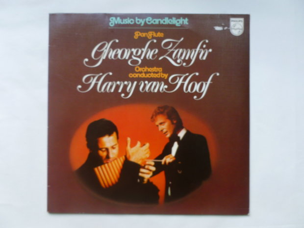 Gheorghe Zamfir / Harry van Hoof - Music by Candlelight (LP)