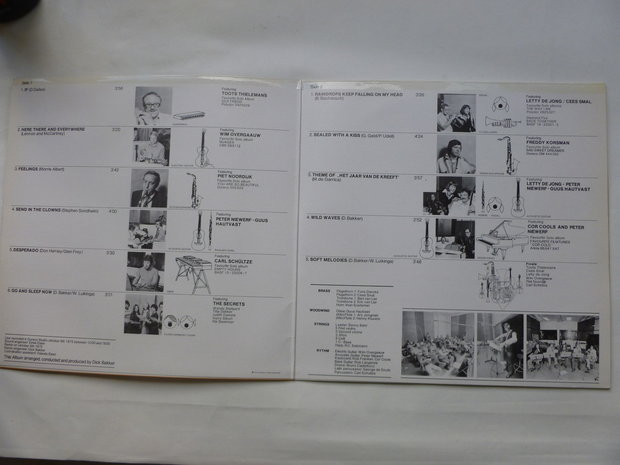 Dick Bakker Orchestra - Soft Melodies (LP)