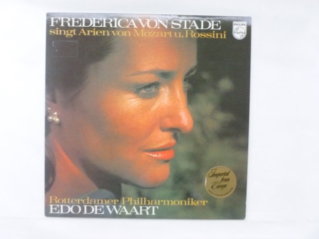 Frederica von Stade - singt arien von Mozart und Rossini / Edo de Waart (LP)