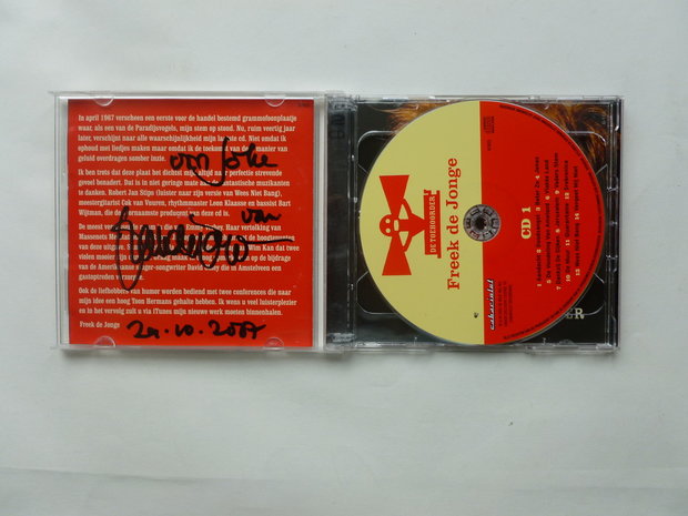 Freek de Jonge - De Toehoorder (2 CD) Gesigneerd