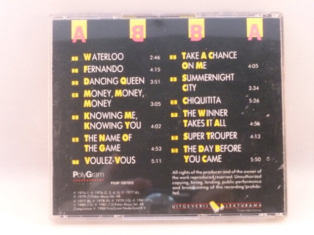 Abba - The best of (25 jaar popmuziek)