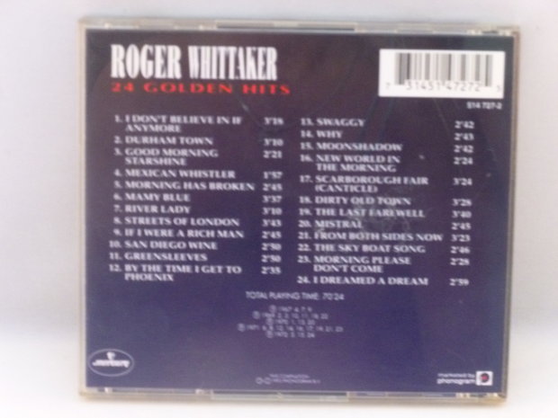 Roger Whittaker - 24 golden hits