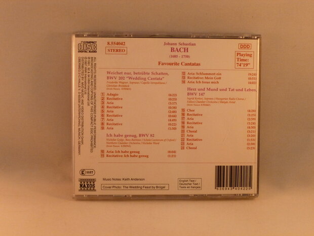 J.S. Bach - Favourite Cantatas