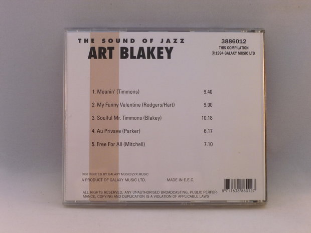 Art Blakey - The sound of Jazz