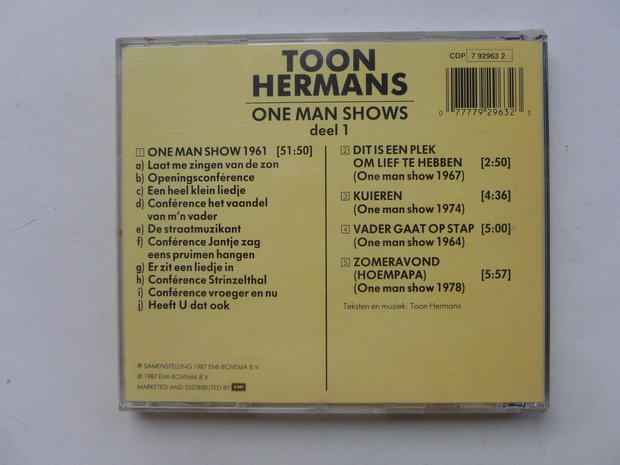 Toon Hermans - One Man Shows deel 1