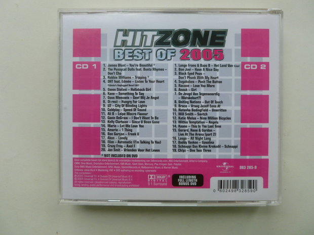 Hitzone Best of 2005 - 2 CD + DVD